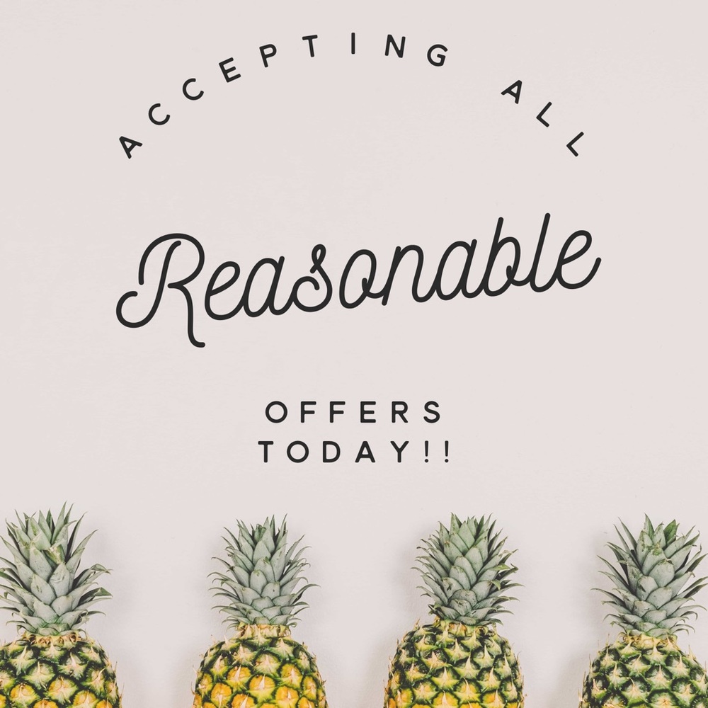 Make me an offer! I’ll accept 😍